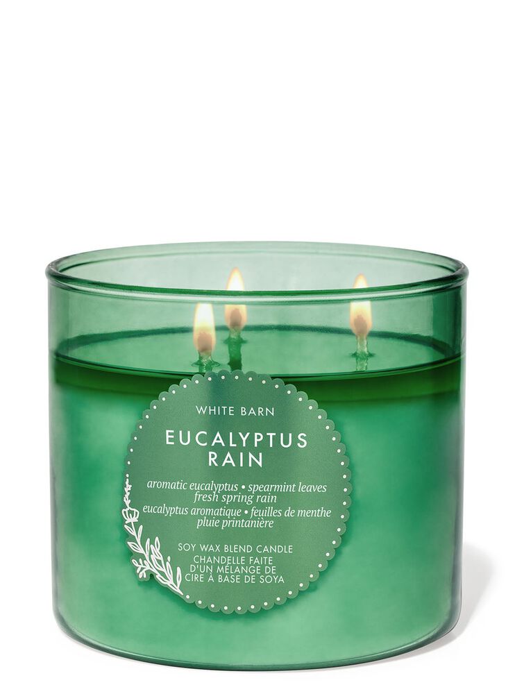 Eucalyptus Rain 3-Wick Candle 3-Wick Candle