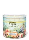 Dressed In White 3-Wick Candle image number null
