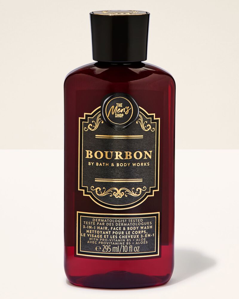 Bourbon 3-in-1 Hair, Face & Body Wash 3-in-1 Hair, Face & Body Wash