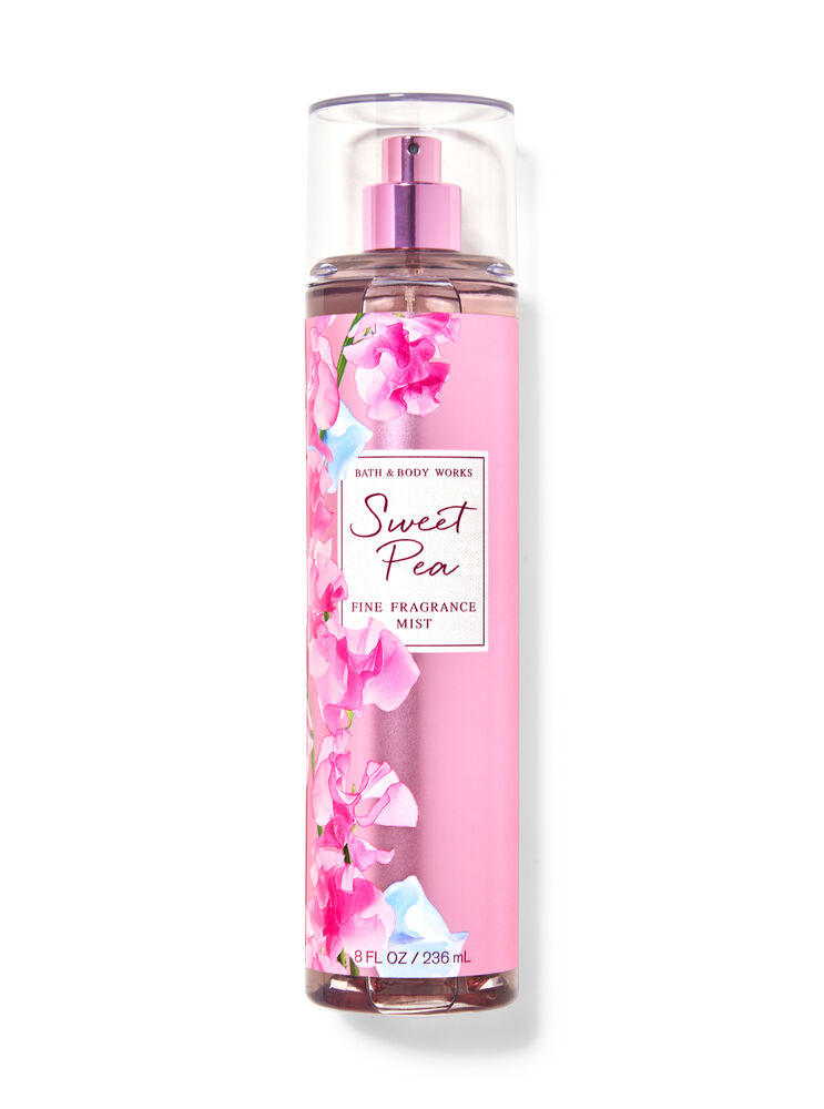 Sweet Pea Body Spray & Mist Fine Fragrance Mist