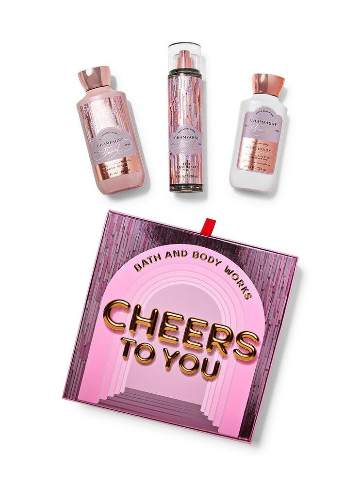 Champagne Toast Gift Box Set Gift Box Set
