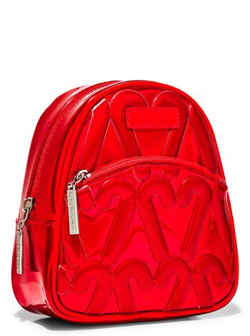 Candy Cane Heart Mini Backpack Mini Backpack