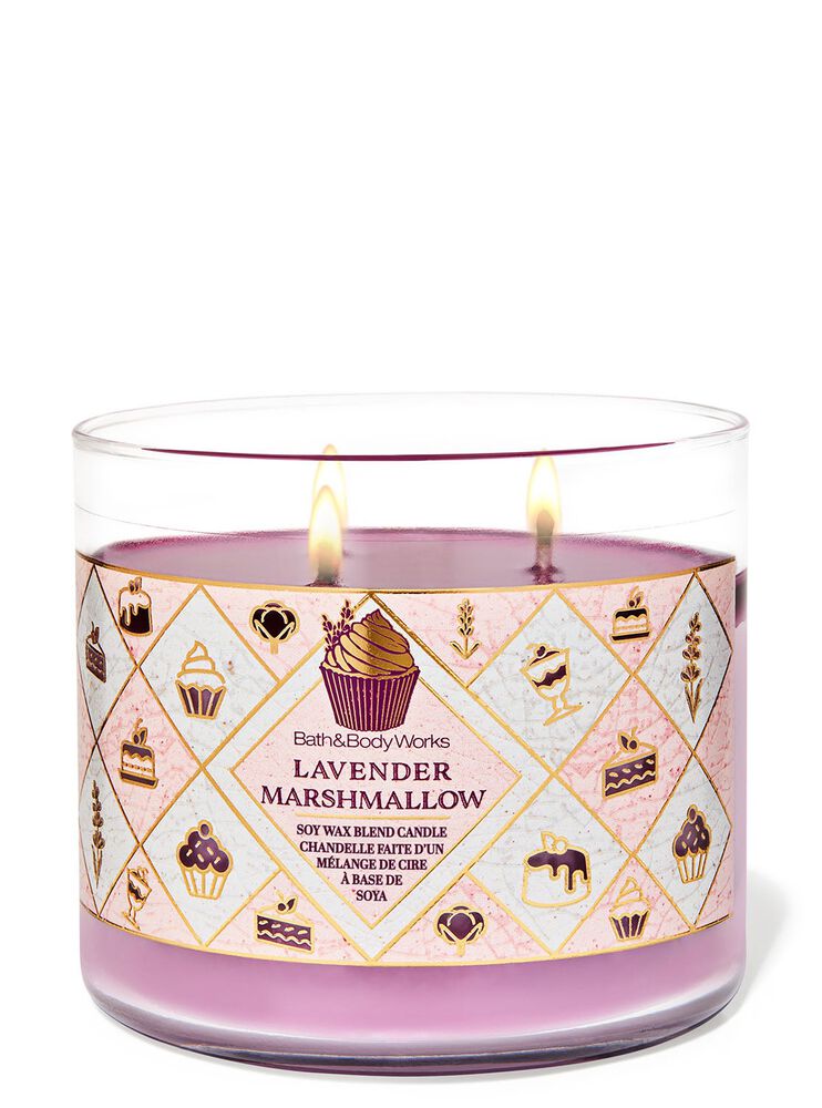Lavender Marshmallow 3-Wick Candle 3-Wick Candle