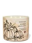 Pumpkin Spice Latte 3-Wick Candle image number null