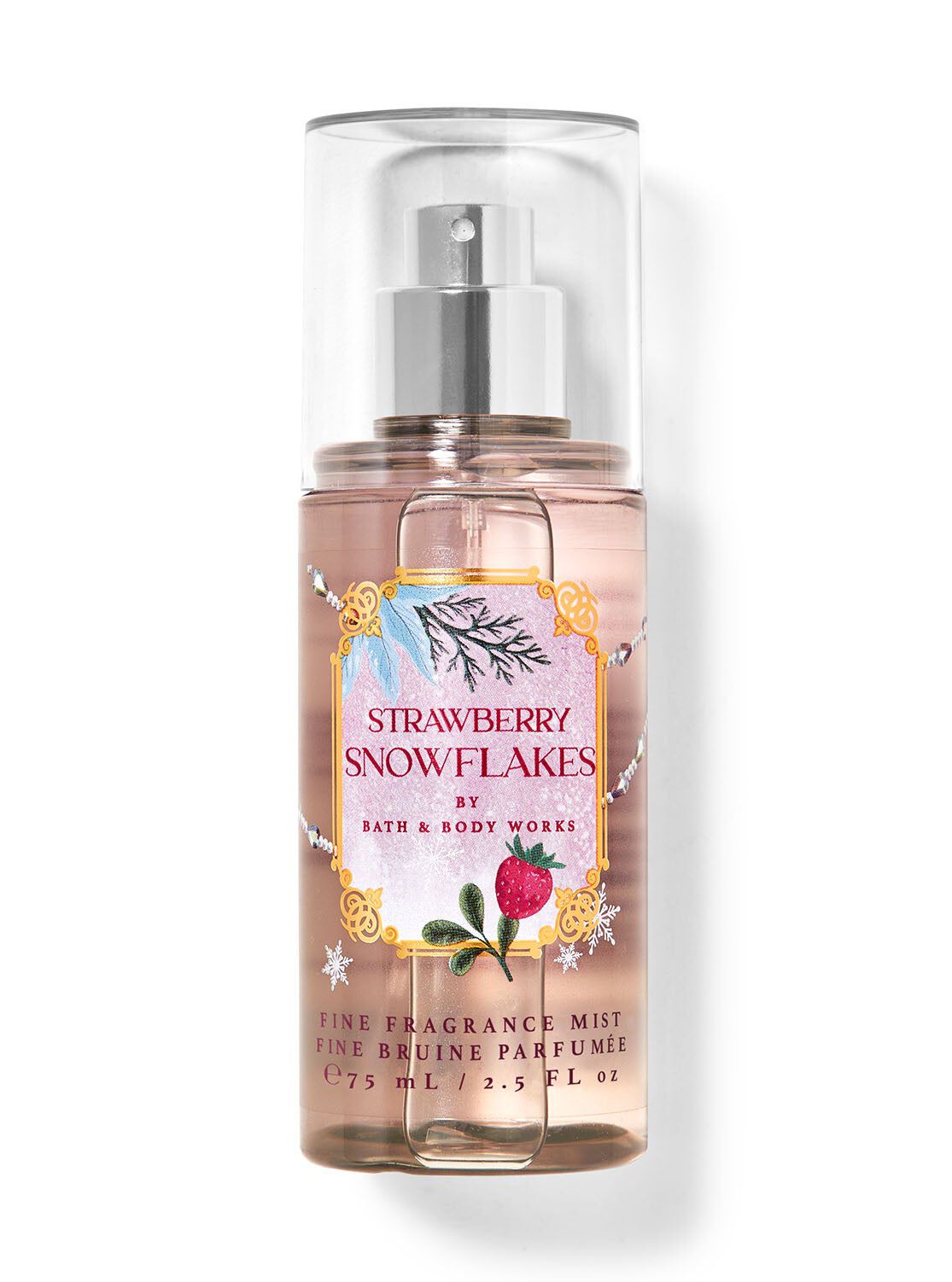 雪夜月Season3 favorite model 720ml Shop Strawberry Snowflakes Travel Size Fine Fragrance Mist