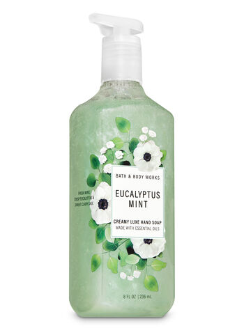 Eucalyptus Mint Nourishing Hand Soap Creamy Luxe Hand Soap