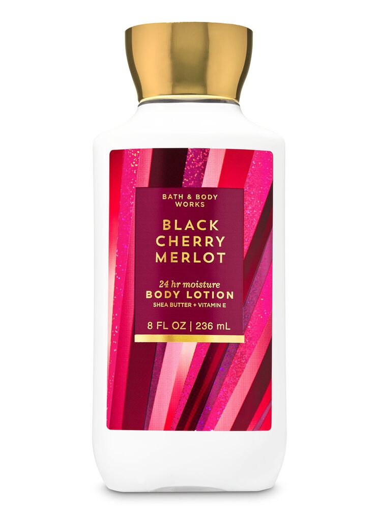 Black Cherry Merlot Body Lotion Super Smooth Body Lotion