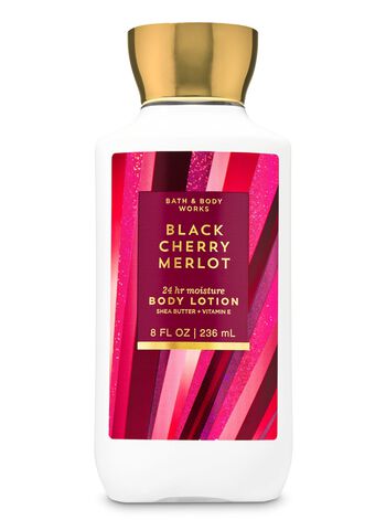 Black Cherry Merlot Body Lotion Super Smooth Body Lotion