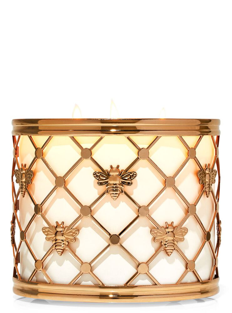 Bee 3-Wick Candle Holder 3-Wick Candle Holder