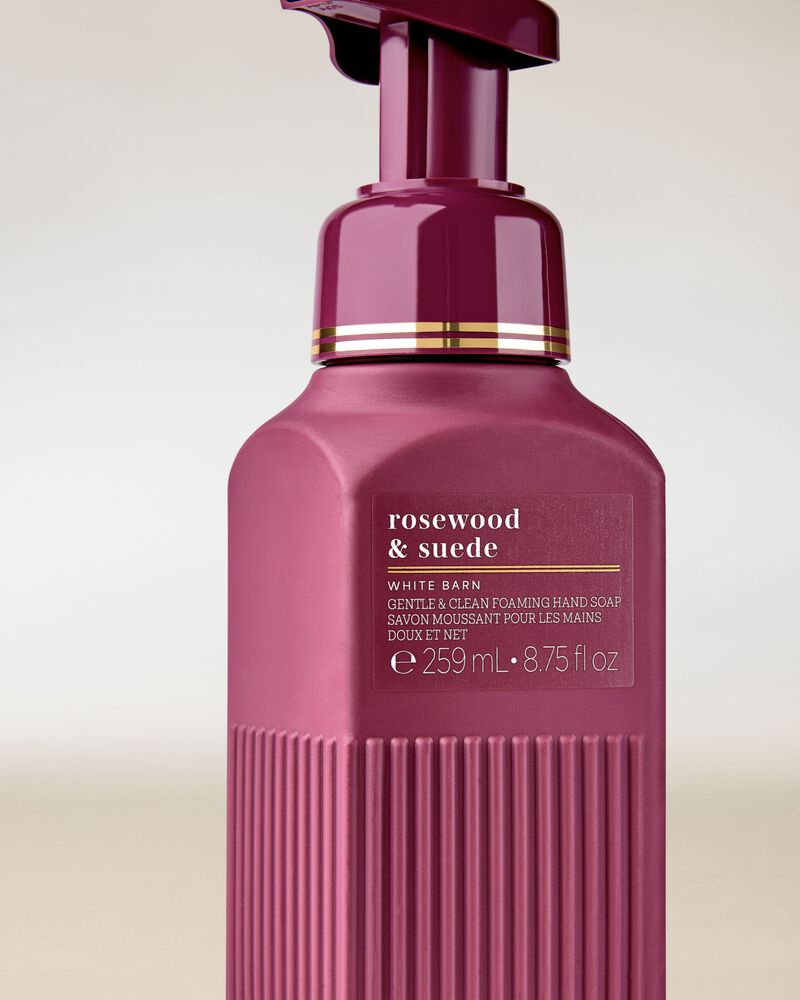 Rosewood & Suede Gentle & Clean Foaming Hand Soap Gentle & Clean Foaming Hand Soap