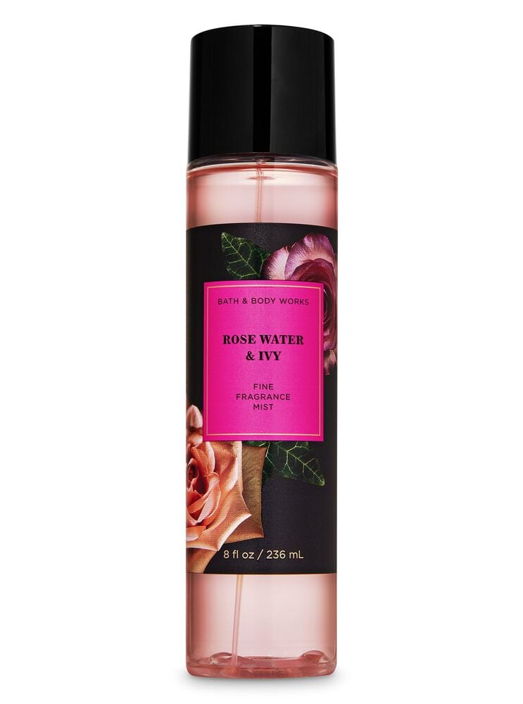 Rose Water & Ivy Body Spray & Mist Fine Fragrance Mist