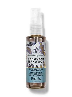 Mahogany Teakwood Hand Sanitizer Spray
