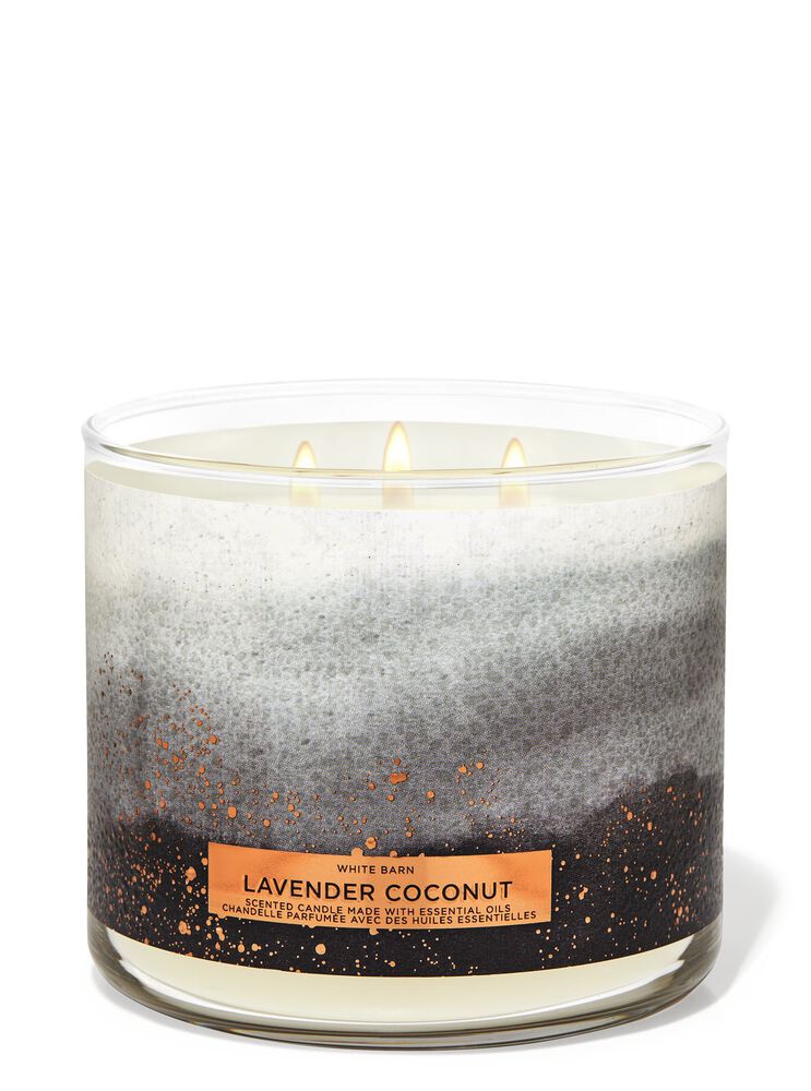 Lavender Coconut 3-Wick Candle 3-Wick Candle