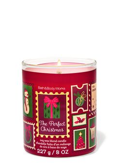 The Perfect Christmas Single Wick Candle