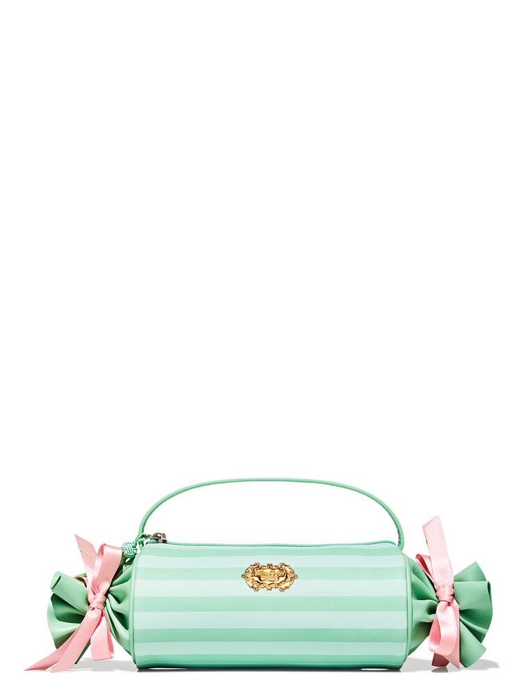 Candy Striped Cosmetic Bag Cosmetic Bag