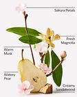 Forever Cherry Blossom 3-Wick Candle image number null