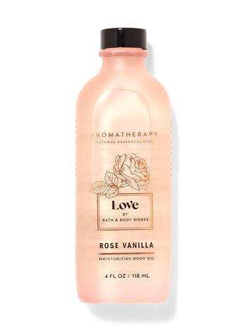 Rose Vanilla Body Oil Moisturizing Body Oil