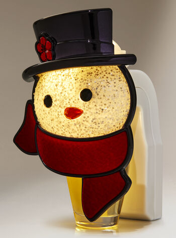 Dapper Snowman Nightlight Wallflowers Fragrance Plug