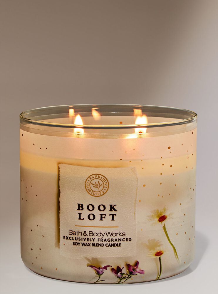 Book Loft 3-Wick Candle 3-Wick Candle