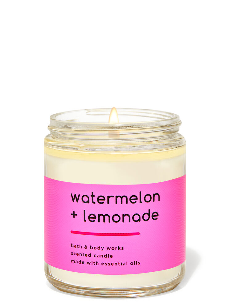 Watermelon Lemonade Single Wick Candle Single Wick Candle