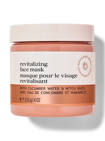 Revitalizing Face Mask With Cucumber Fruit Water + Witch Hazel Water Face Mask