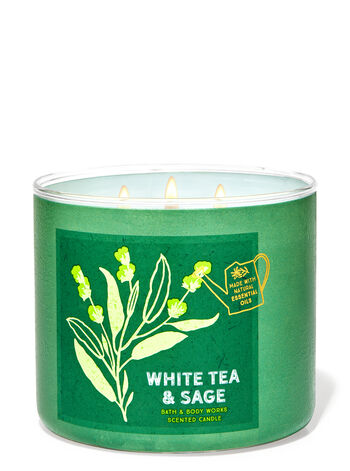 White Tea & Sage 3-Wick Candle 3-Wick Candle