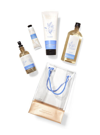 Lavender Vanilla Gift Set Gift Bag Set