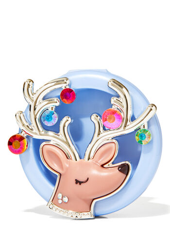 Festive Reindeer Visor Clip Car Fragrance Holder