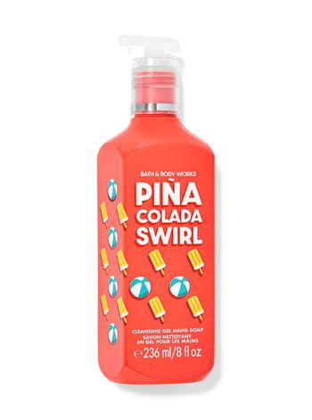 Pi&ntilde;a Colada Swirl Cleansing Gel Hand Soap Gel Hand Soap