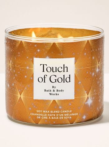 Touch of Gold 3-Wick Candle 3-Wick Candle