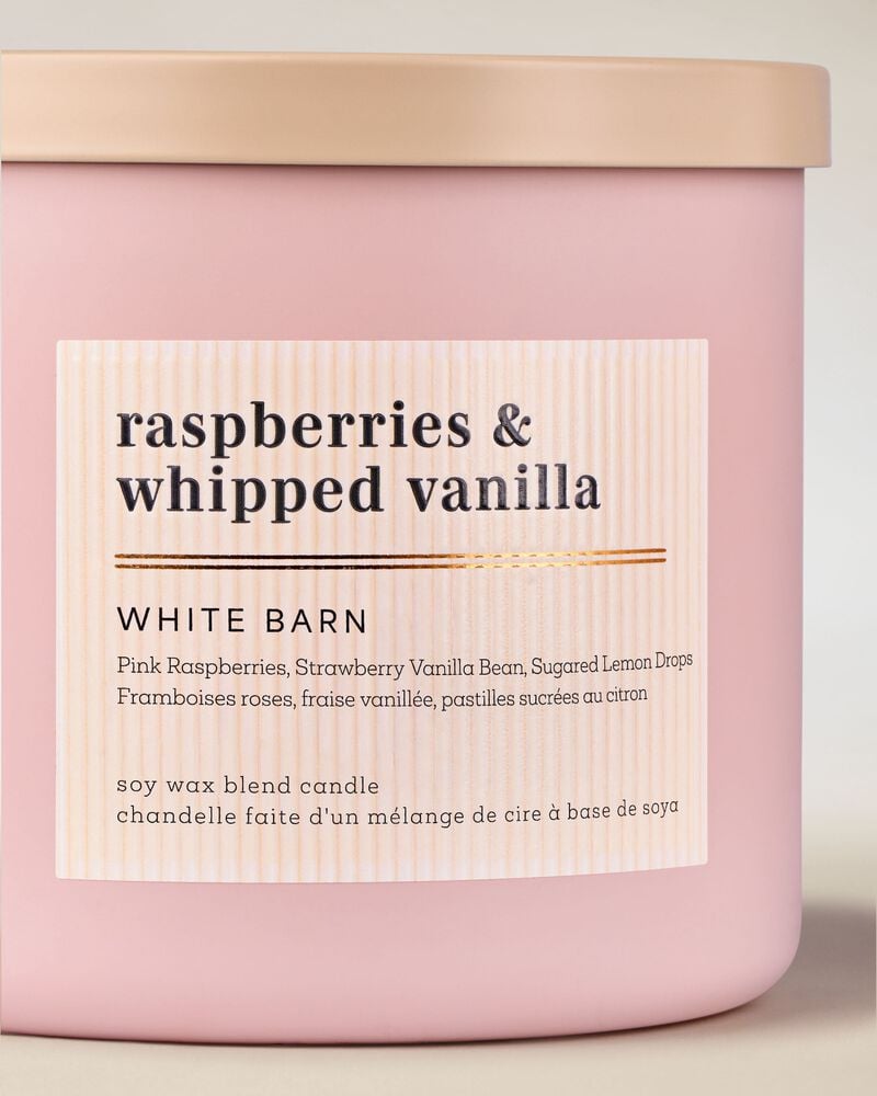 Raspberries & Whipped Vanilla 3-Wick Candle 3-Wick Candle