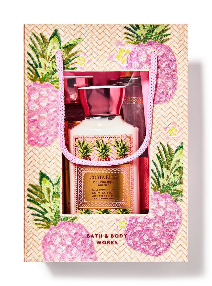 Pink Pineapple Sunrise Gift Set Gift Set