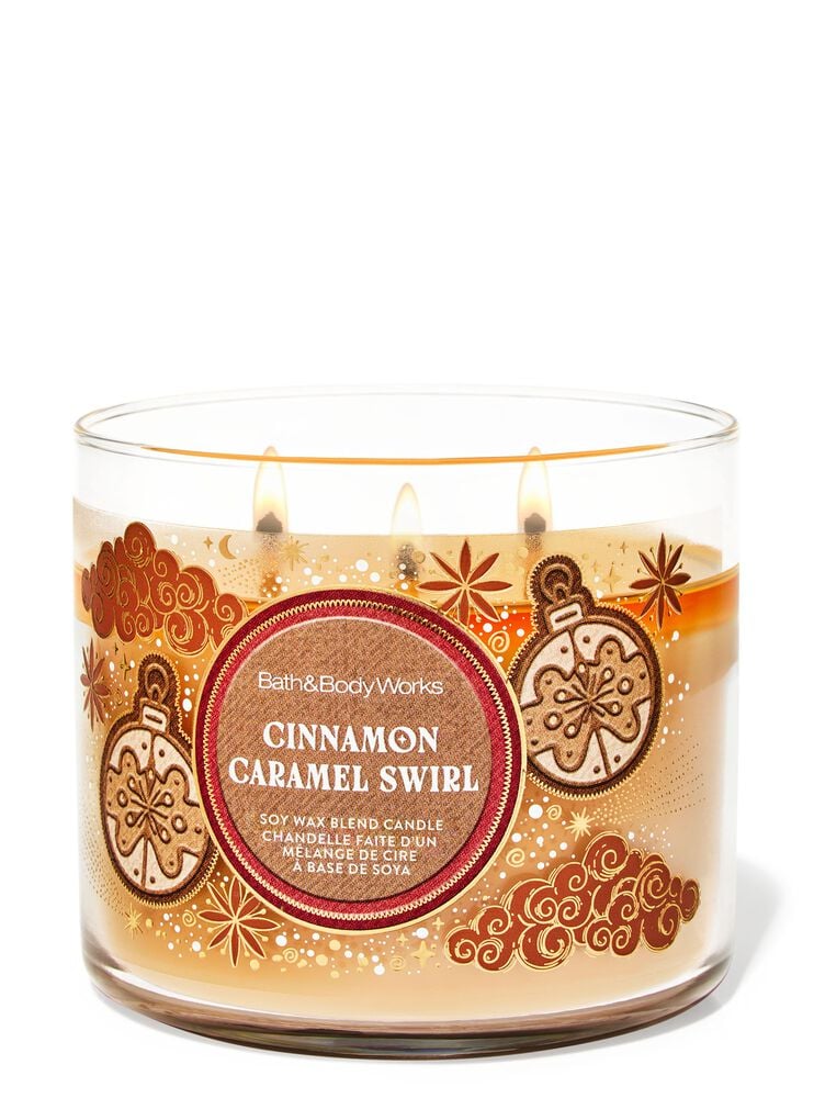Cinnamon Caramel Swirl 3-Wick Candle 3-Wick Candle