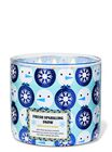 Fresh Sparkling Snow 3-Wick Candle image number null