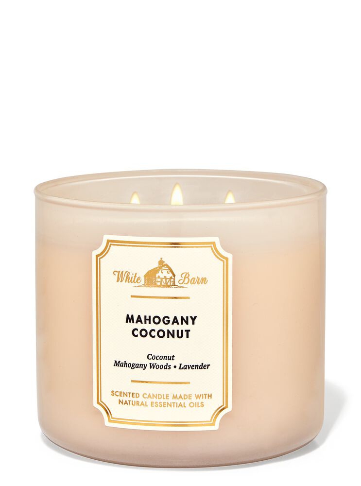 Mahogany Coconut 3-Wick Candle 3-Wick Candle