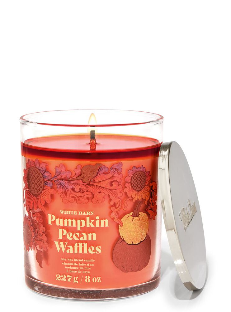 Pumpkin Pecan Waffles Single Wick Candle Single Wick Candle
