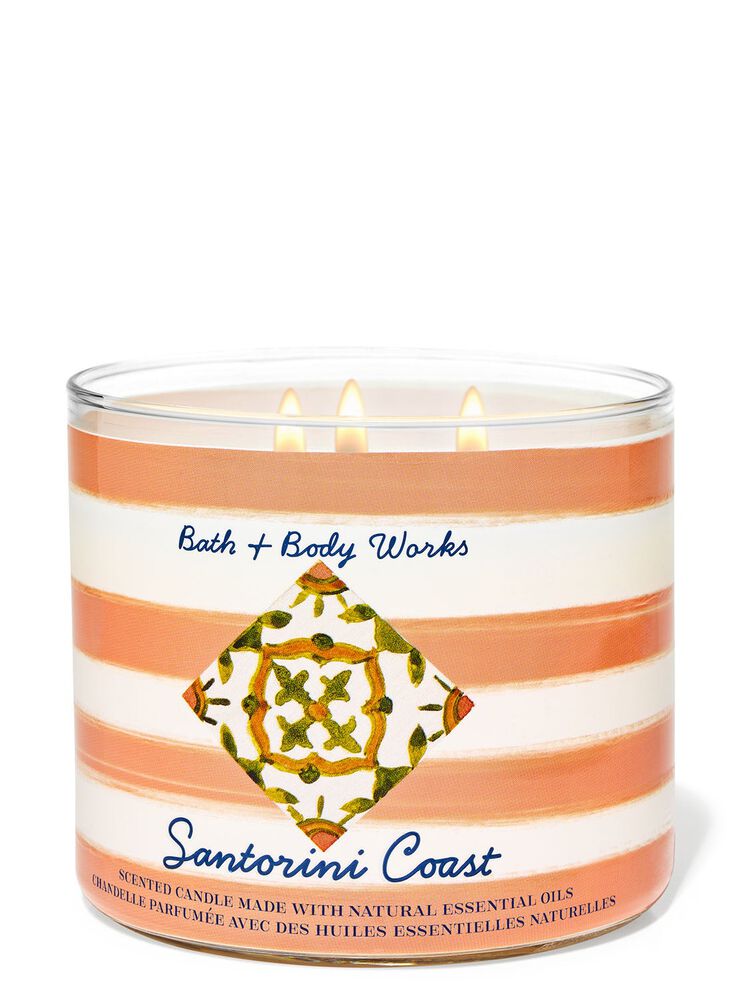 Santorini Coast 3-Wick Candle 3-Wick Candle