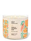 Vanilla Coconut Surf 3-Wick Candle image number null