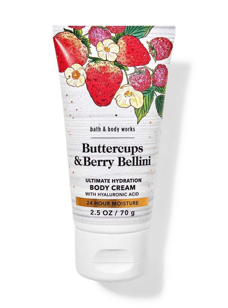 Buttercups & Berry Bellini Travel Size Ultimate Hydration Body Cream Travel Size Ultimate Hydration Body Cream