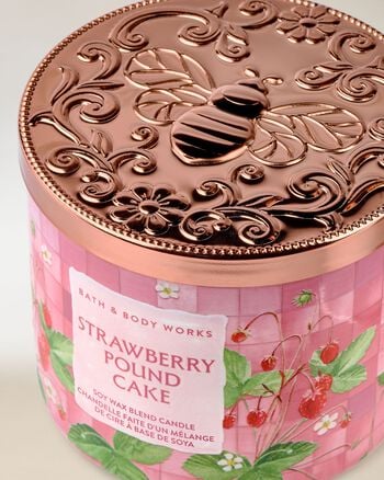 Strawberry Pound Cake 3-Wick Candle 3-Wick Candle