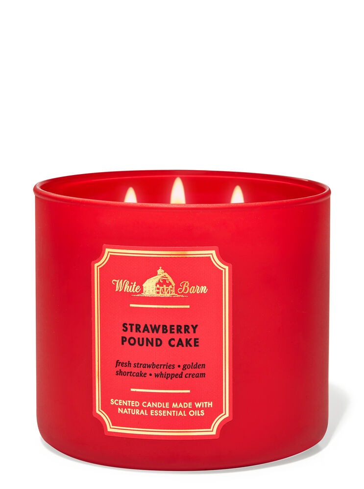 Strawberry Pound Cake 3-Wick Candle 3-Wick Candle