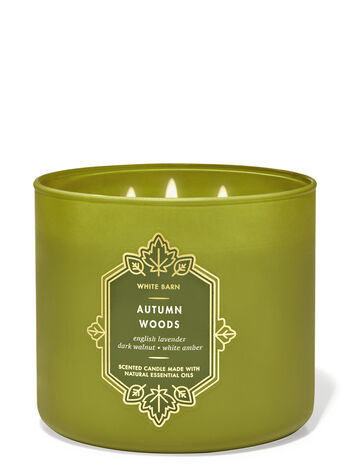 Autumn Woods 3-Wick Candle 3-Wick Candle