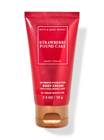 Strawberry Pound Cake Travel Size Ultimate Hydration Body Cream Travel Size Ultimate Hydration Body Cream