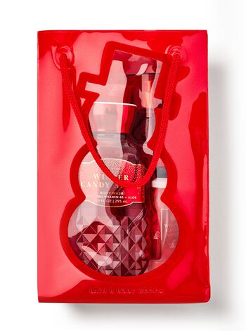 Winter Candy Apple Gift Bag Set Gift Bag Set