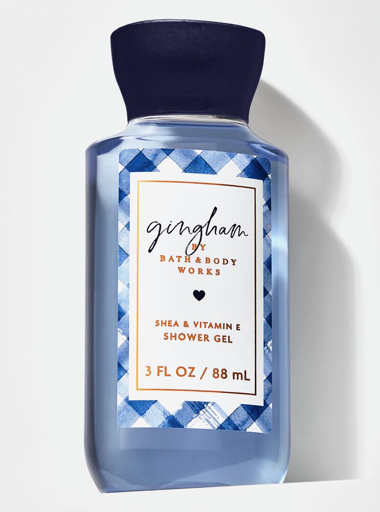 Gingham Travel Size Shower Gel Travel Size Shower Gel