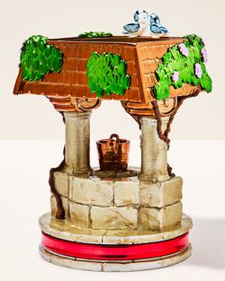 Snow White Pedestal
 3-Wick Candle Holder image number null