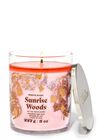 Sunrise Woods Single Wick Candle image number null
