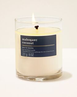 Mahogany Coconut Single Wick Candle image number null