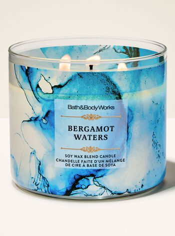 Bergamot Waters 3-Wick Candle 3-Wick Candle