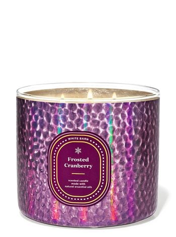 Frosted Cranberry 3-Wick Candle 3-Wick Candle